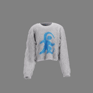 "The Traveller" Mohair Sweater - Maison Bon Voyage